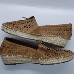 Easy Street Zenon Womens Espadrille Slip On Sneakers Size 8